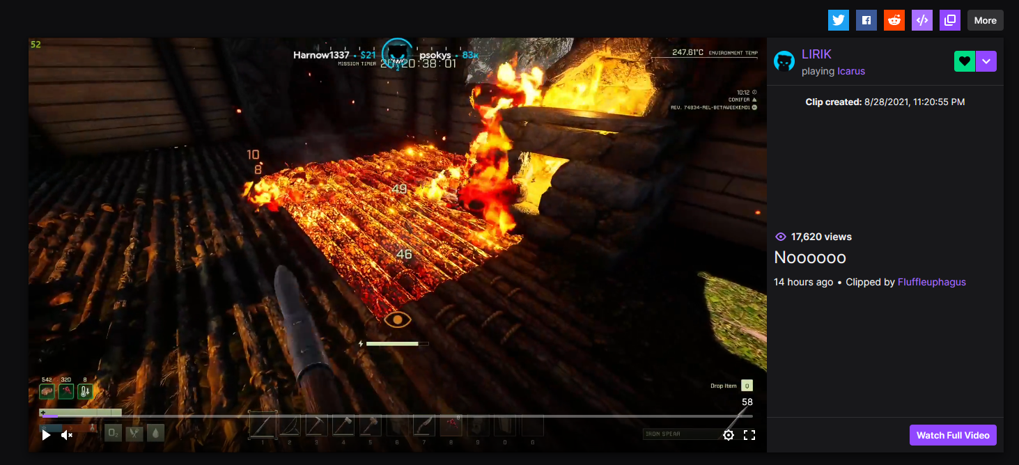 Screenshot of userscript in action, before chat history loads